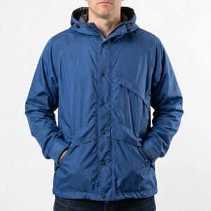 Burkman Bros Windbreaker Mens size XL blue
